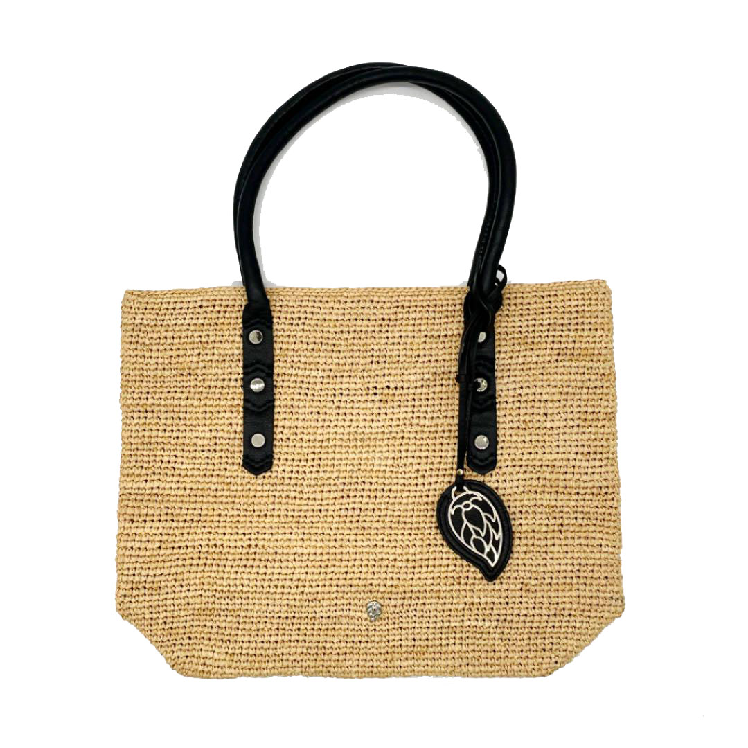 Helen Kaminski ヘレンカミンスキー ラフィア トートバッグ レザー