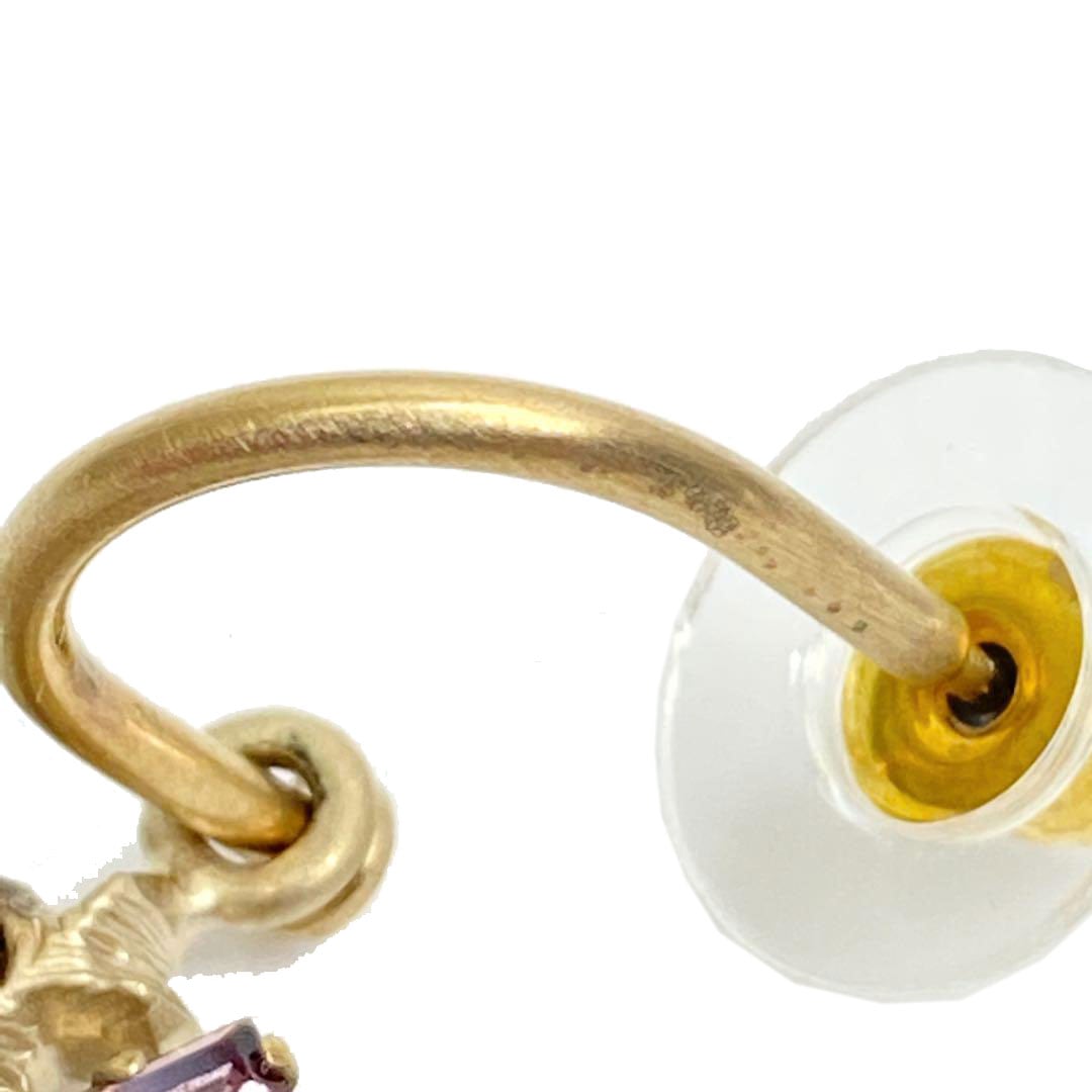 CHANEL シャネル ピアス スノーフレーク 雪の結晶 ラインストーン