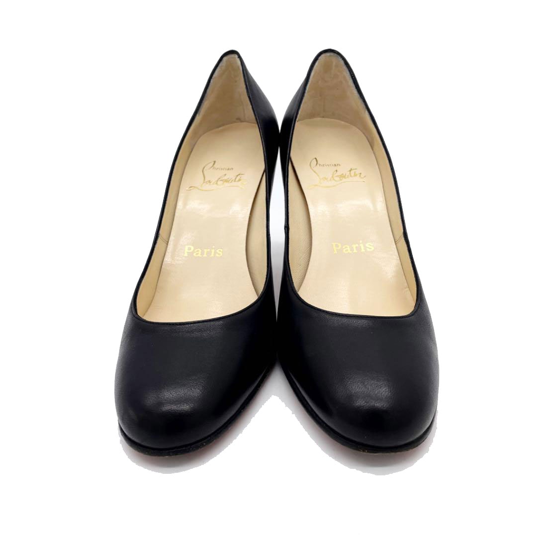 Christian Louboutin】ブラック フラットシューズ 23cm 【公式通販】