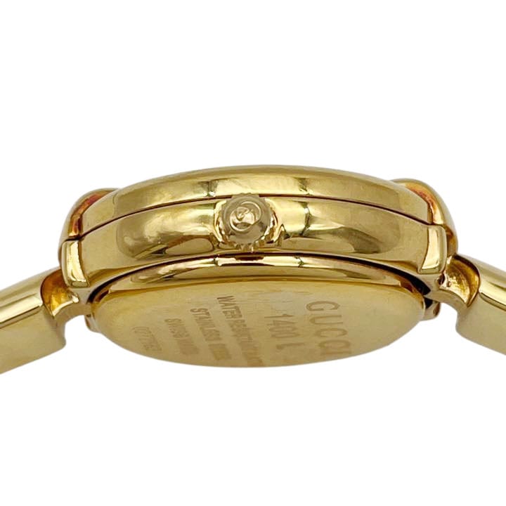 GUCCI グッチ レディース腕時計 バングルウォッチ ゴールド 1400L QZ