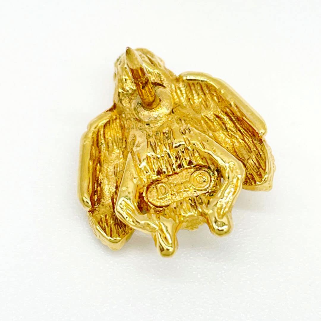 Christian Dior クリスチャンディオール ピンブローチ 蜂 ビー ライン