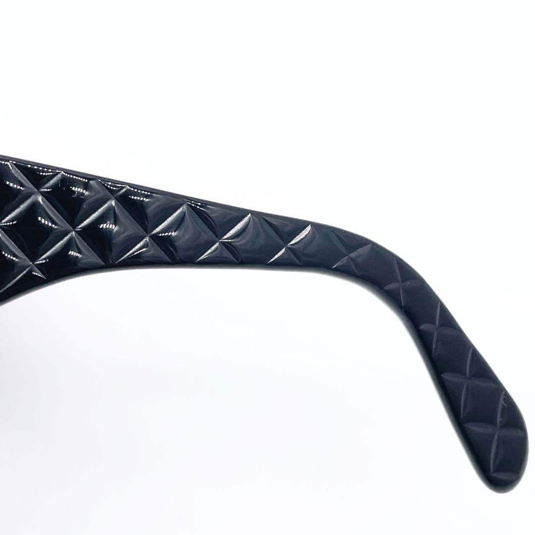 CHANEL シャネル サングラス マトラッセ ココマーク ブラック ゴールド