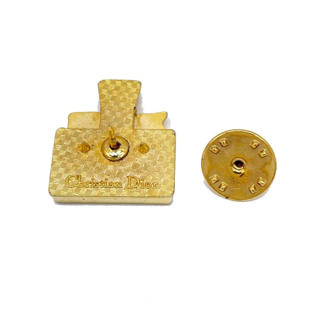 Christian Dior クリスチャン ディオール ピンブローチ ピンバッジ