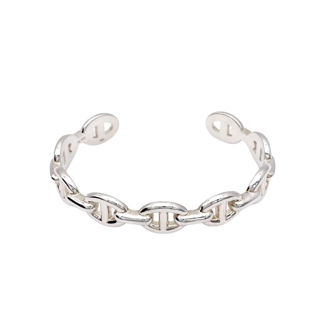 HERMES エルメス バングル シェーヌダンクル アンシェネ SHサイズ