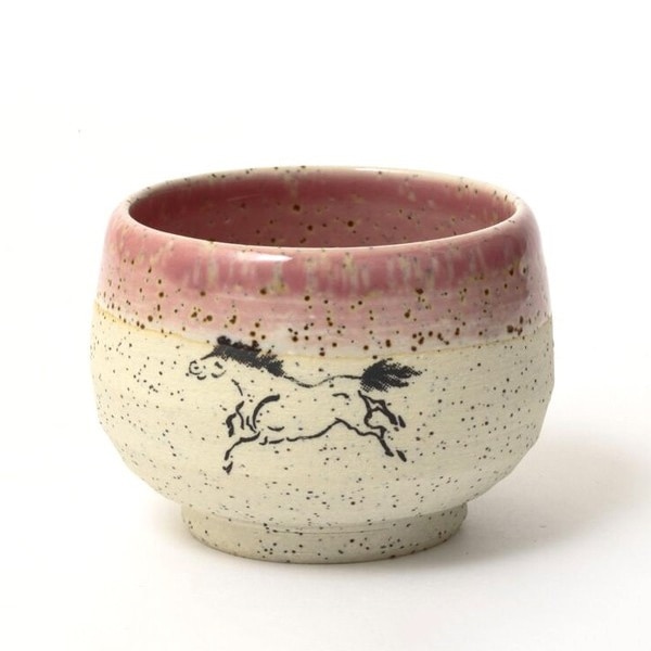 大堀相馬焼 松永窯 砂鉄ぐい呑み(ピンク) | すべての商品 |福島県の