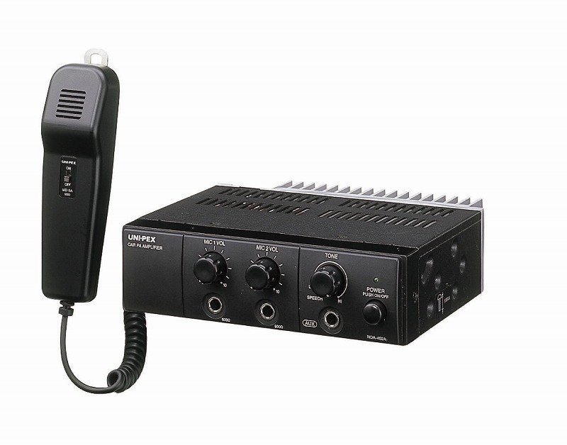 車載マイクセット スピーカー4台 12V仕様 60W出力 車用 拡声器 選挙