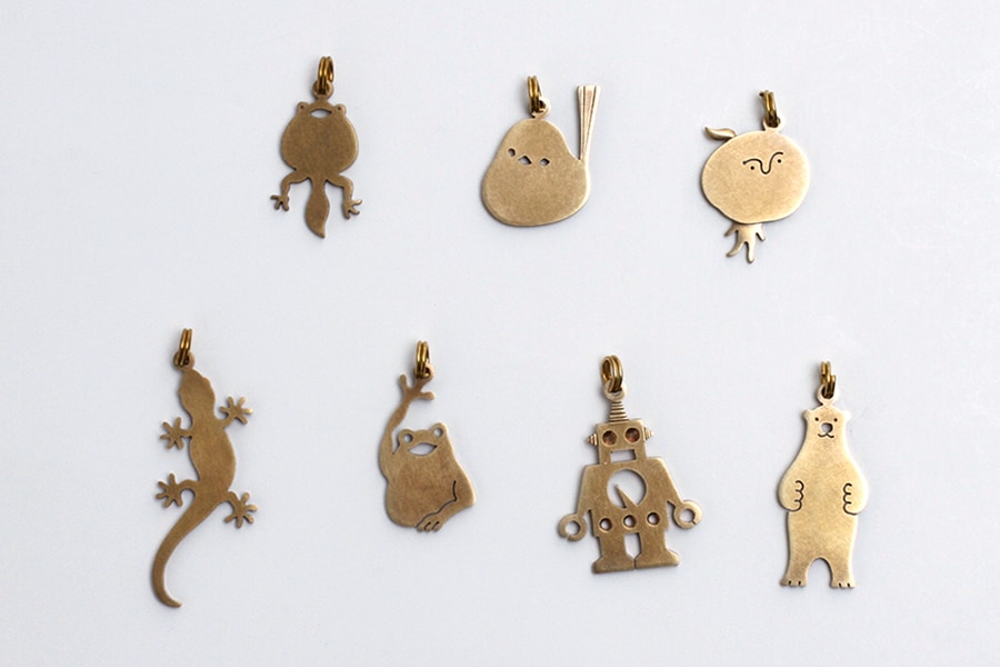 真鍮キーホルダー こぞう | 闇月創房 【 北海道 スロウなお買い物