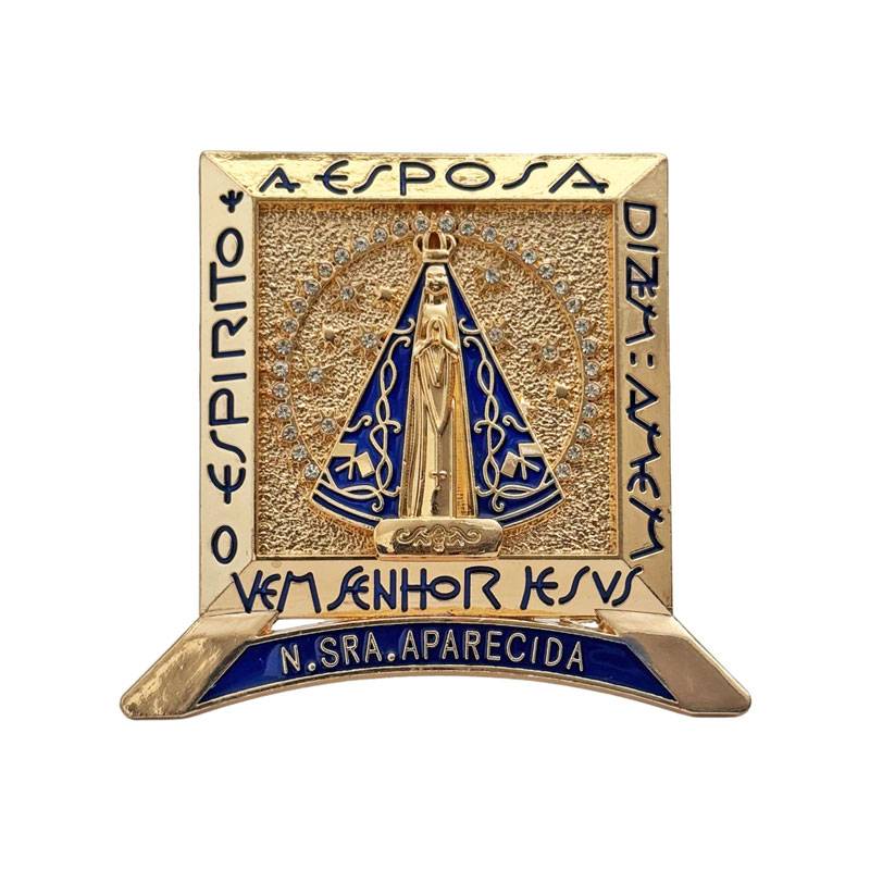 聖母マリア 壁掛け額絵 木製フレーム｜インテリア雑貨のブラジル通販 SORTE