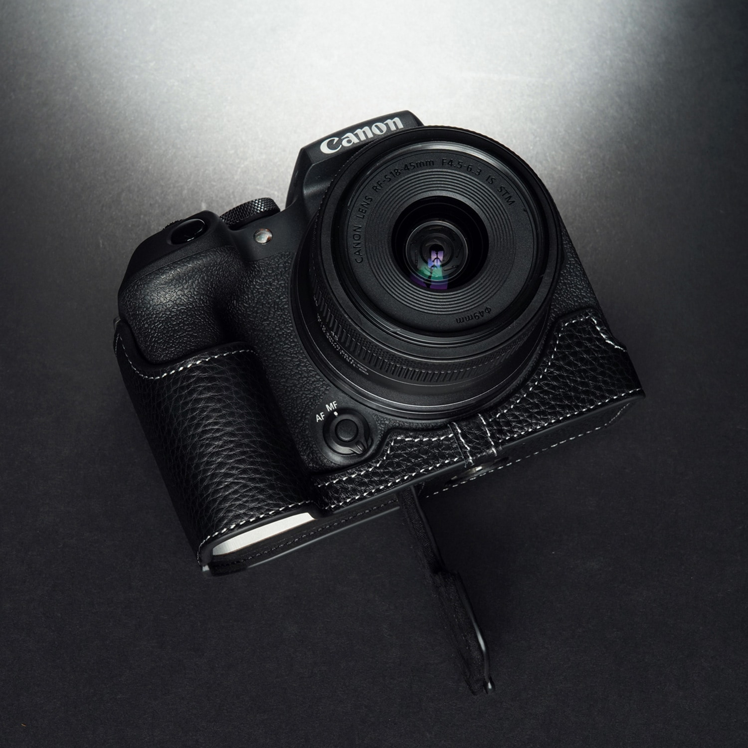 TP Original Canon EOS R10 用 ボディーハーフケース ブラック