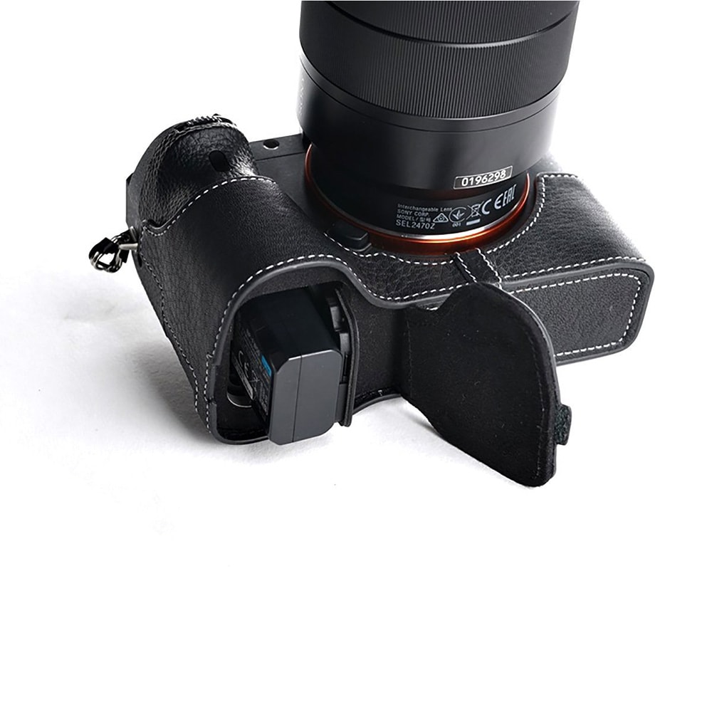 TP Original SONY α7II/α7RII/α7SII用 ボディーハーフケース ブラック