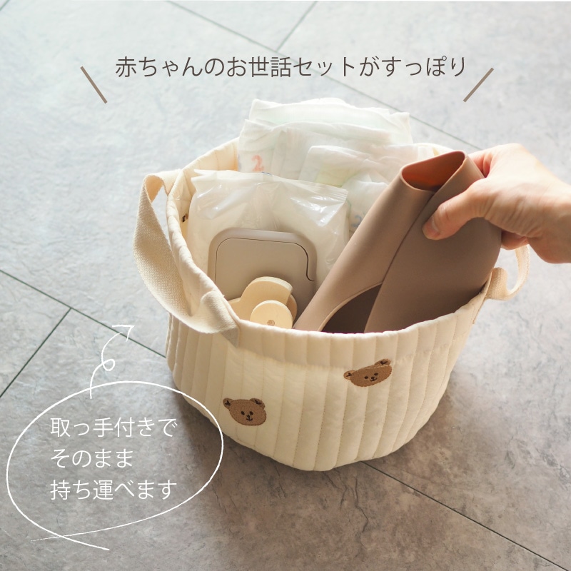 くま柄6重ガーゼブランケットギフトセット 【スマイルディズ by arte】