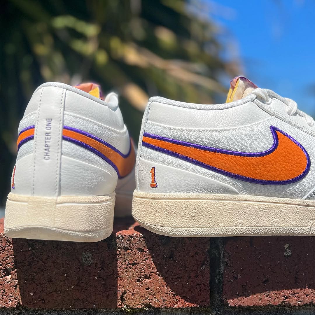 NIKE BOOK 1 EP 'VALLEY' ナイキ ブック 1 【MEN'S】 sail/clay orange