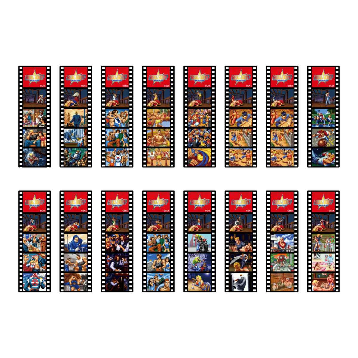 リアルバウト餓狼伝説 フィルム風エンディングしおり | 雑貨 | SNK