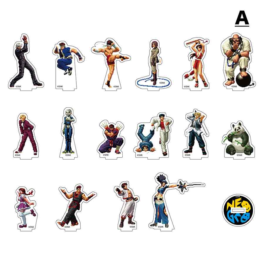 THE KING OF FIGHTERS 2000 PIXELアクリルスタンド【A】(全16種