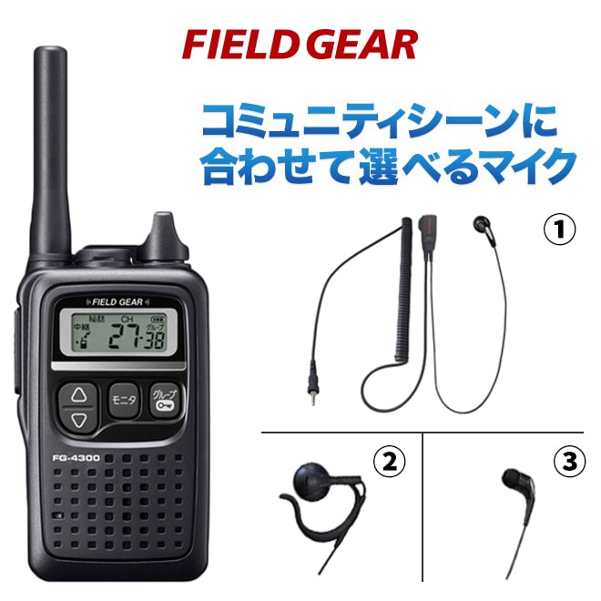 に*～様 ICOM IC-4300 トランシーバー 2台 スピーカーマイクセット