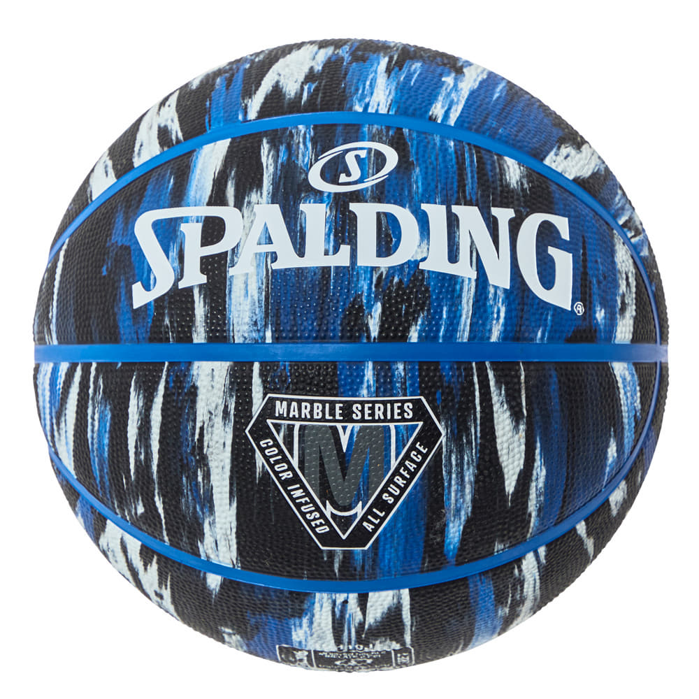 販売店限定】マーブル ブラック×ブルー 5号球 ラバー 85-117J