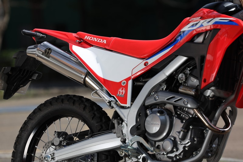 21-'22CRF250L POWERBOXサイレンサー(2BK-MD47)［政府認証マフラー
