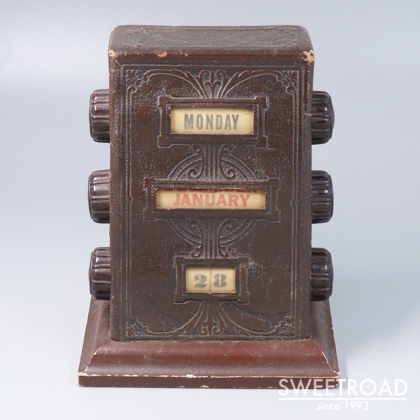 ヴィンテージ・デスクカレンダー F&M アメリカ製 1940年代 w-26299