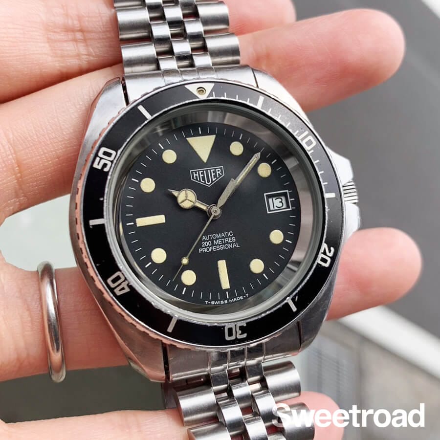 ホイヤー プロフェッショナル200mダイバー Ref.844-2 1980年代