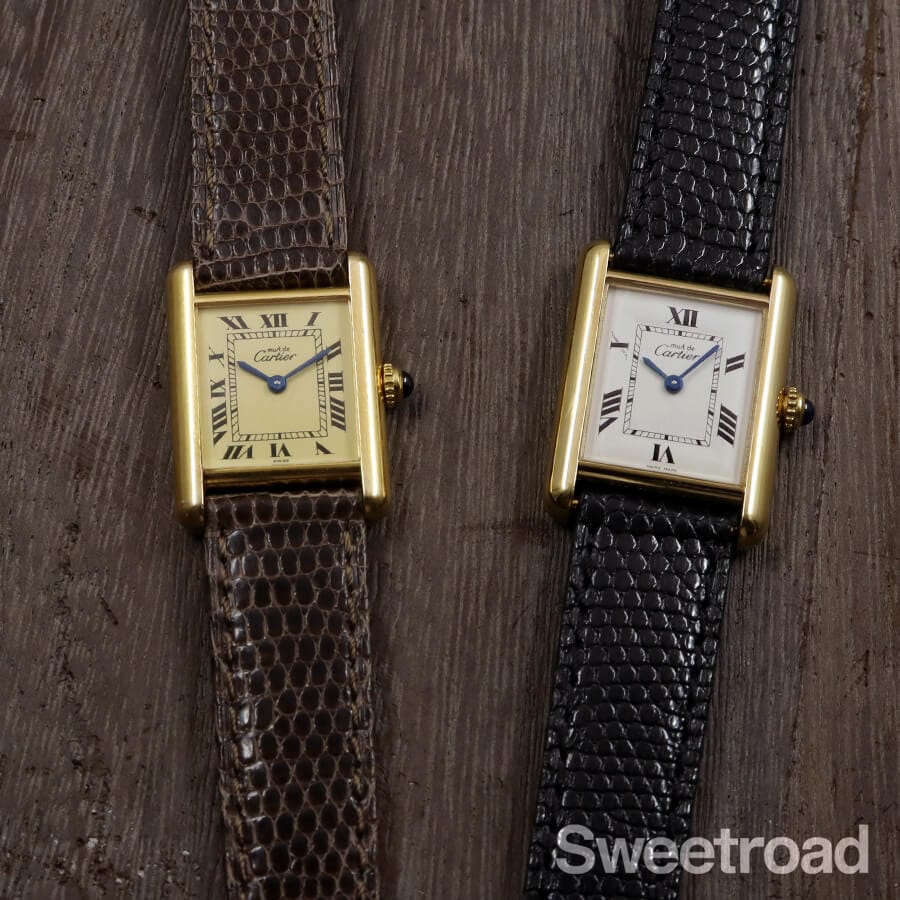 革ベルト カシス リザードレザー カルティエ SMサイズ対応 接続幅15mm