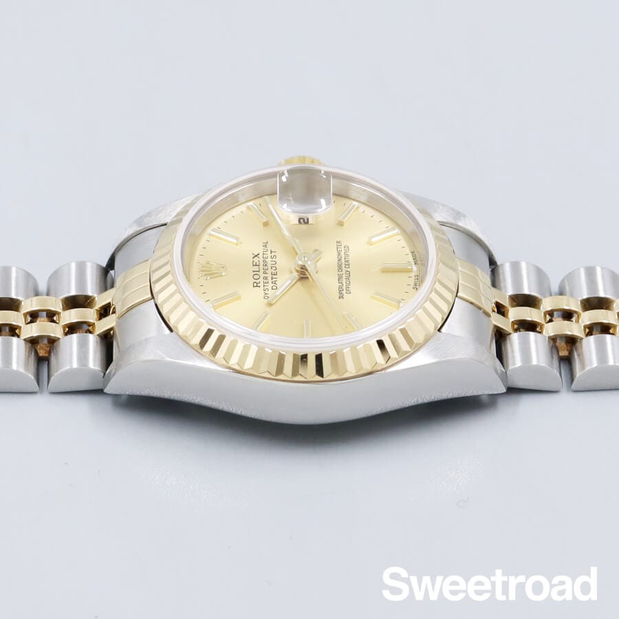 ロレックス デイトジャスト Ref.79173 YGコンビ 2002年製 w-29929