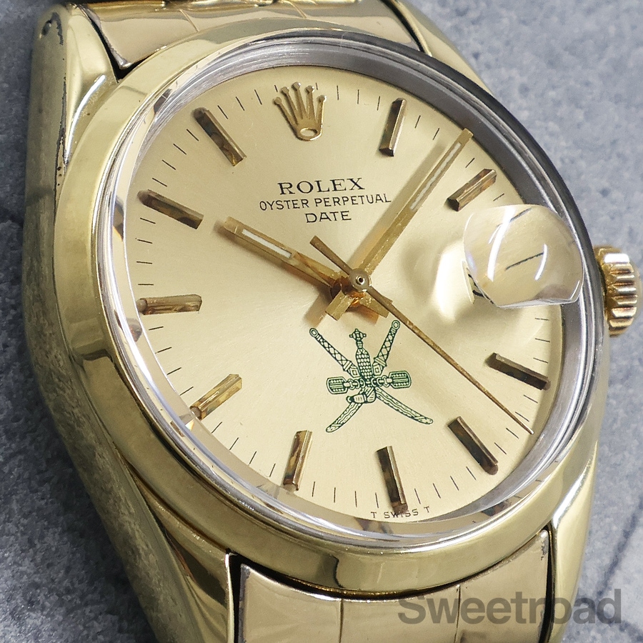 ロレックス オイスターパーペチュアルデイト オマーン ハンジャール