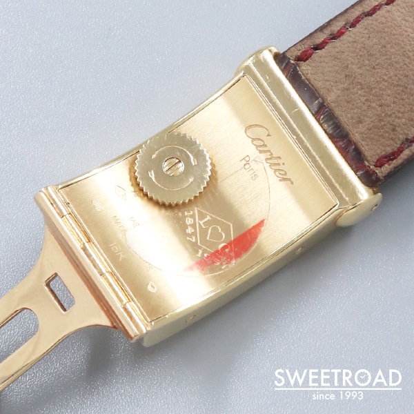 カルティエ 150周年記念モデル ドライバーズウォッチ 18KYG W1523256 w