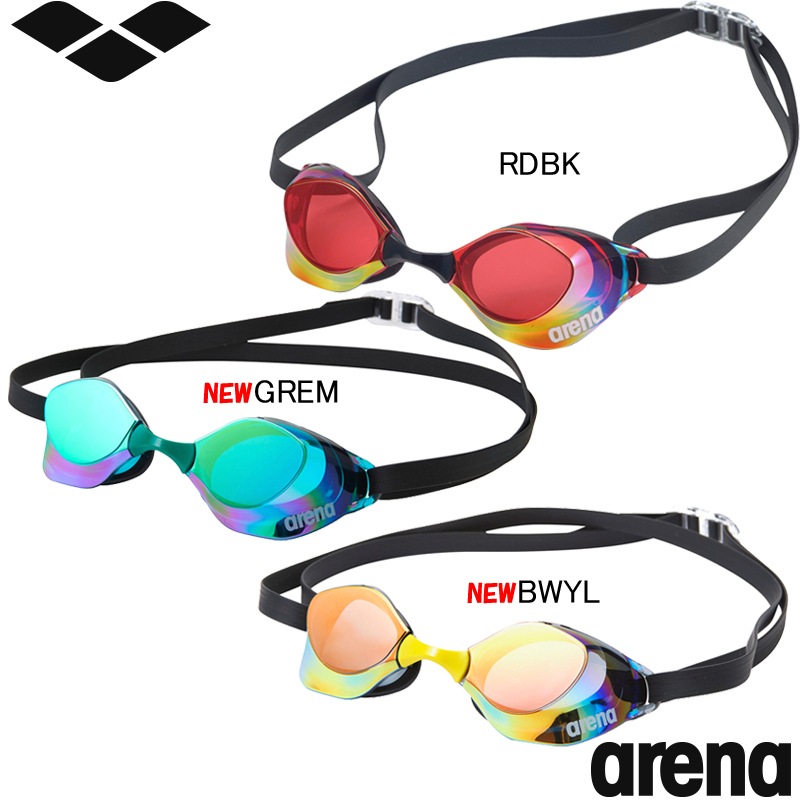 ネコポス不可)アリーナ(ARENA) フェイスパット付レーシングミラー