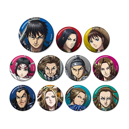 TVアニメ「キングダム」 トレーディング缶バッジ【BOX】【予約】 | か