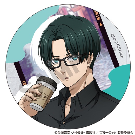 TVアニメ『ブルーロック』トレーディング缶バッジ 休日メガネver.【BOX