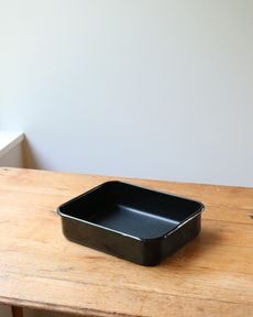 ホーロートレイ M グリーン