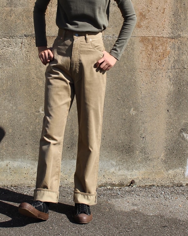 ANATOMICA(アナトミカ） 618 MARILYN(マリリン） Corduroy/ Beige