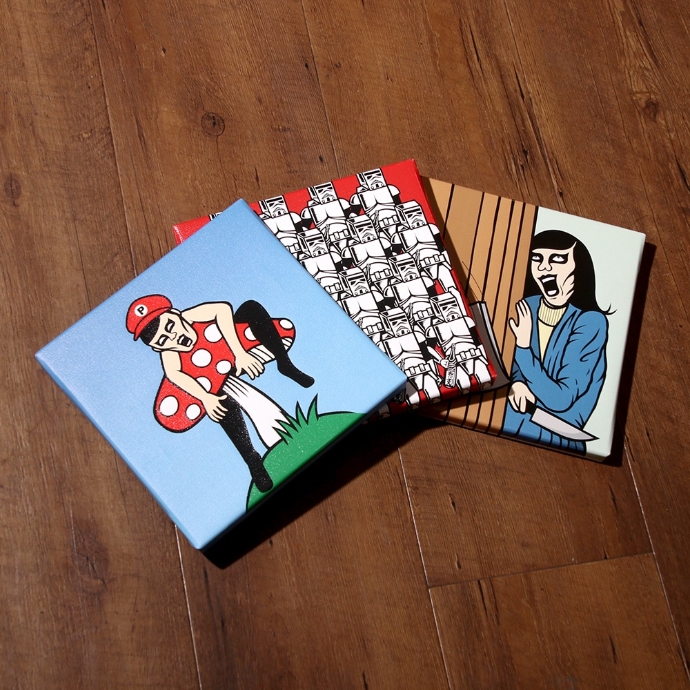 鷹の爪限定】キャンバスアートパネル / きのこ | ALL ITEMS,COLLECTION