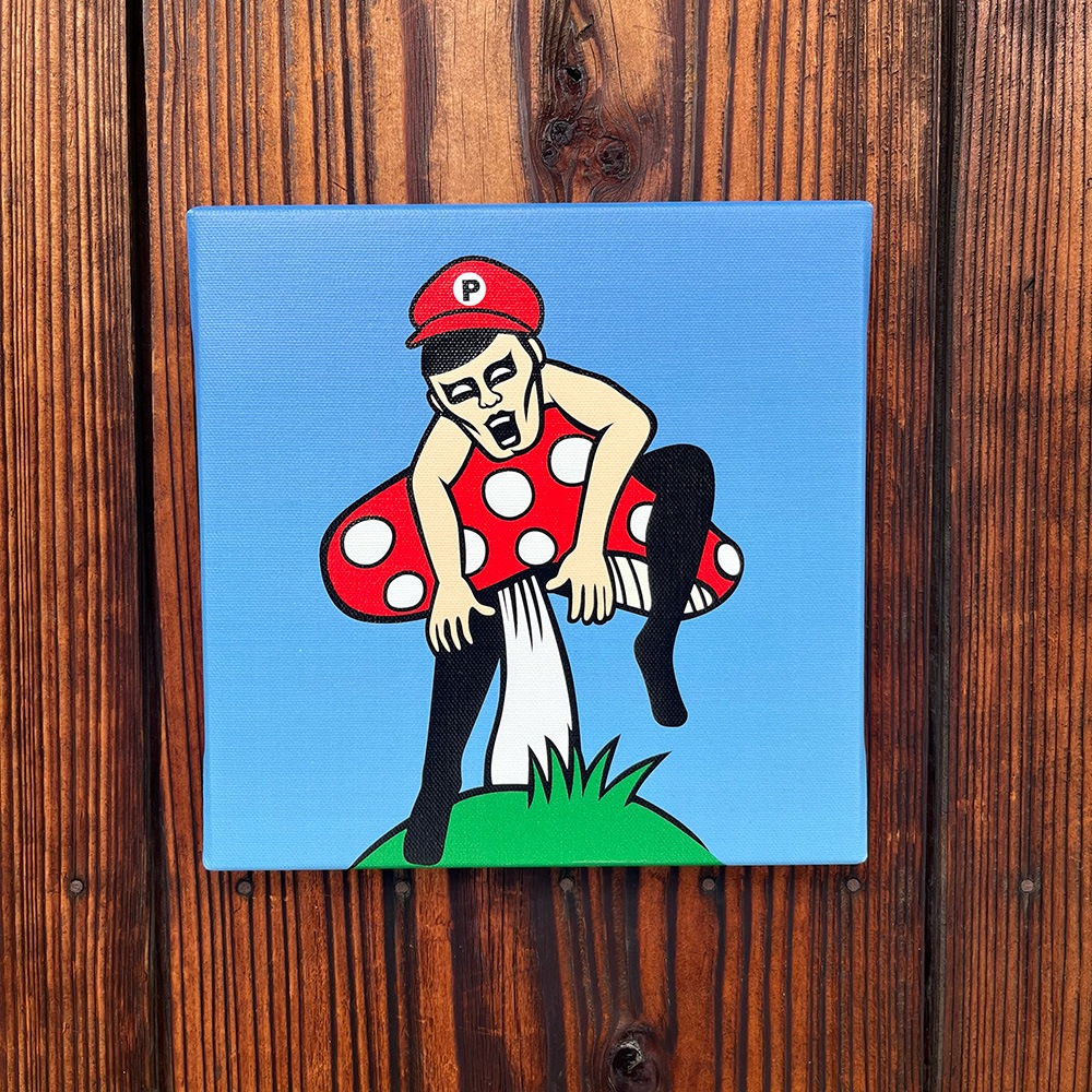 鷹の爪限定】キャンバスアートパネル / きのこ | ALL ITEMS,COLLECTION