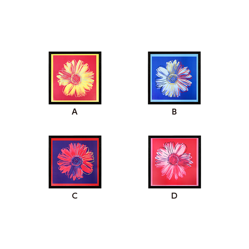アンディ・ウォーホル | ポスター Daisy 額装付き| 森美術館オンライン
