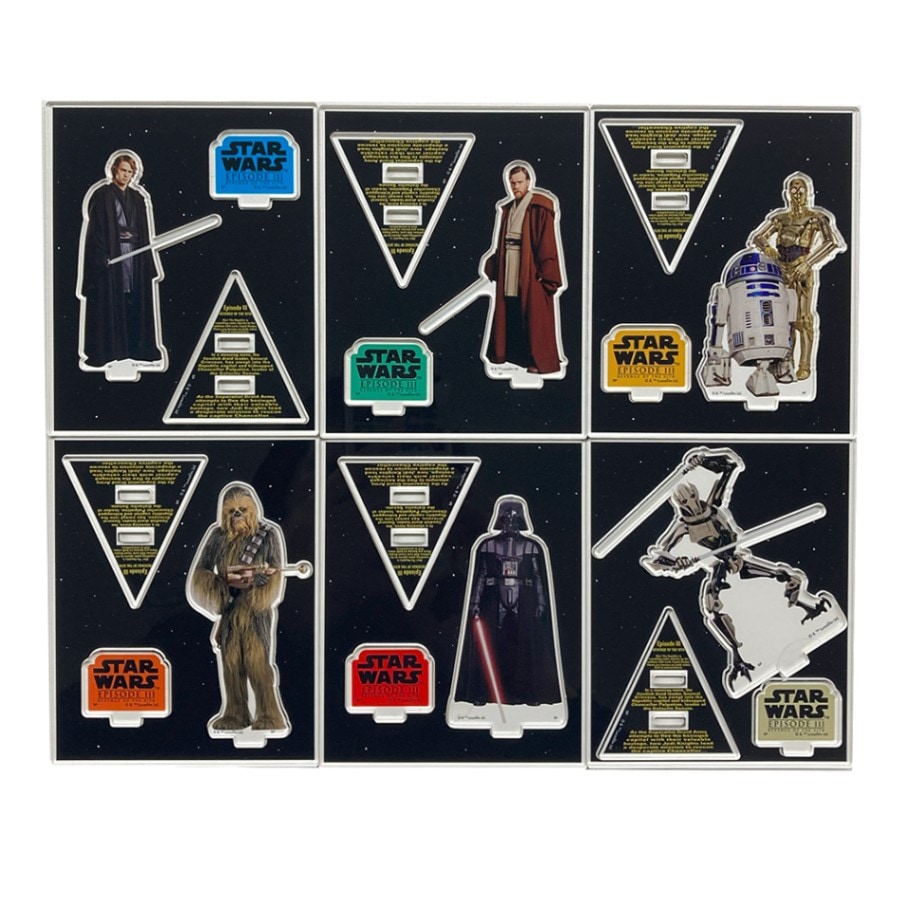 公式] STAR WARS エピソード3 アクリルスタンド ブラインド 全6種