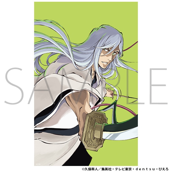 BLEACH 千年血戦篇 クリアポスター 朽木ルキア CALL YOUR NAME VISUAL