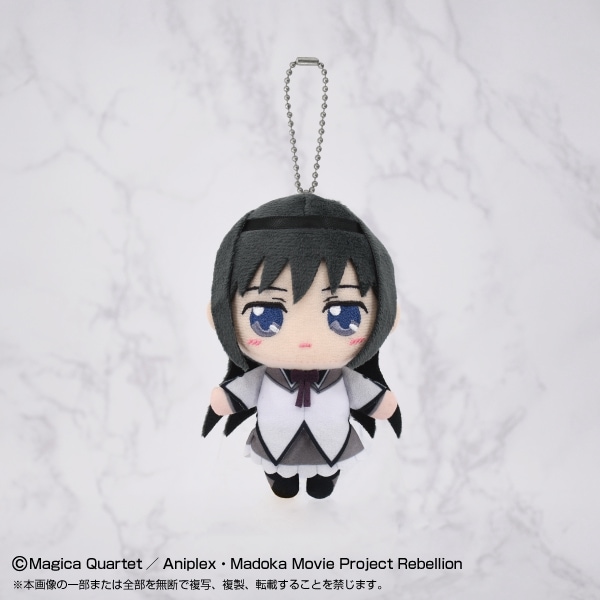 劇場版 魔法少女まどか☆マギカ】Chibiぬいマスコット 暁美 ほむら