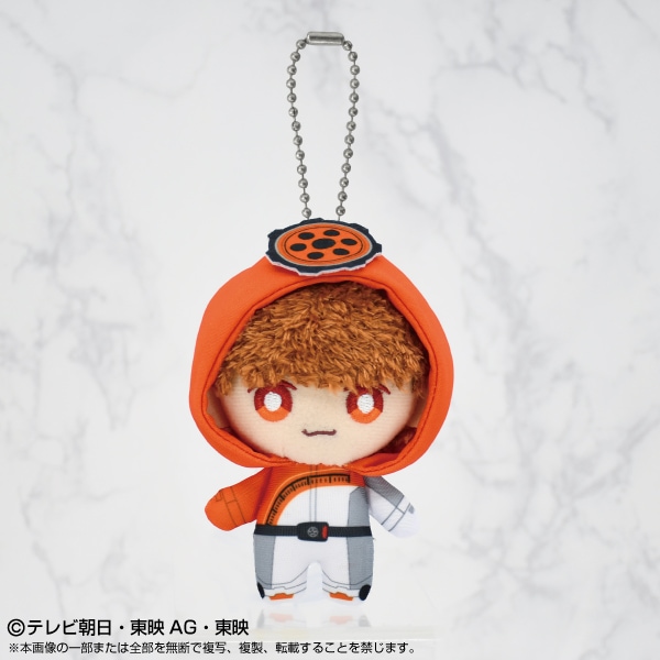 爆上戦隊ブンブンジャー】戦隊ヒーロー変身マスコット ブンオレンジ