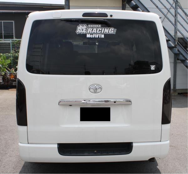 200系ハイエース 1型 2型 3型 純正テール用 スモーク テールランプ