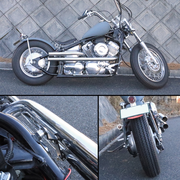 ヤマハ ドラッグスター400 クラシック400 DS4 DSC4 ショットガンタイプ