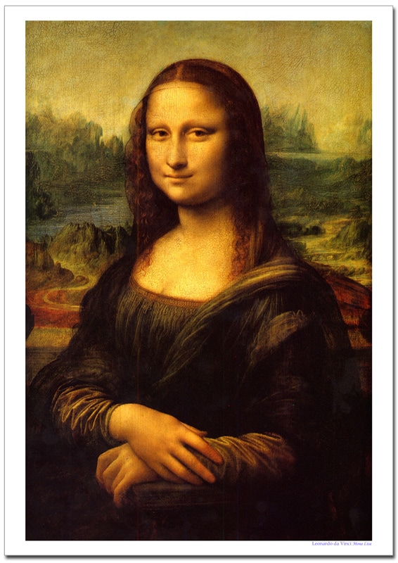 ダヴィンチ モナ・リザ ジクレーポスター販売