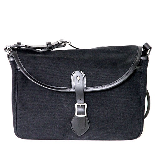 PLAIN キャンバスバッグ フィールドニューショルダーM ブラック