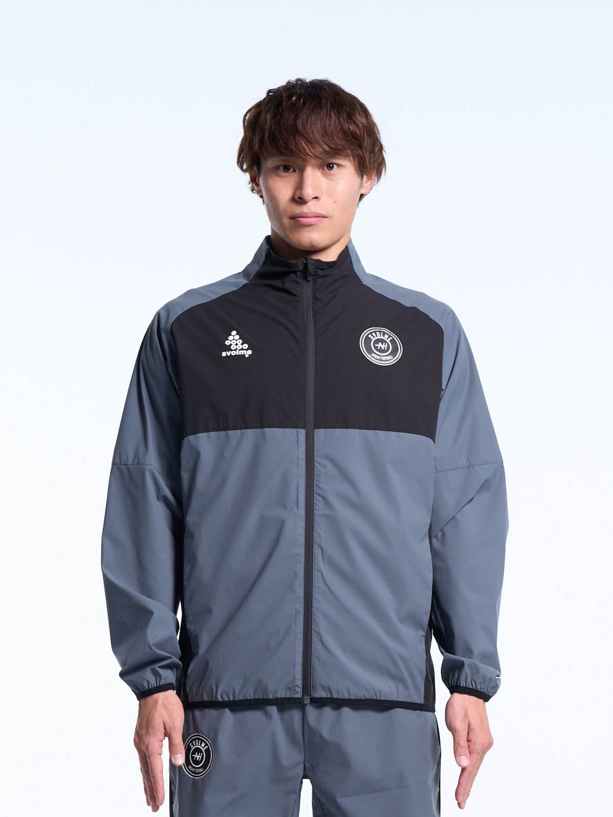 町田ゼルビア SVOLME ナイロンジャケット ブラック/ホワイト 町田