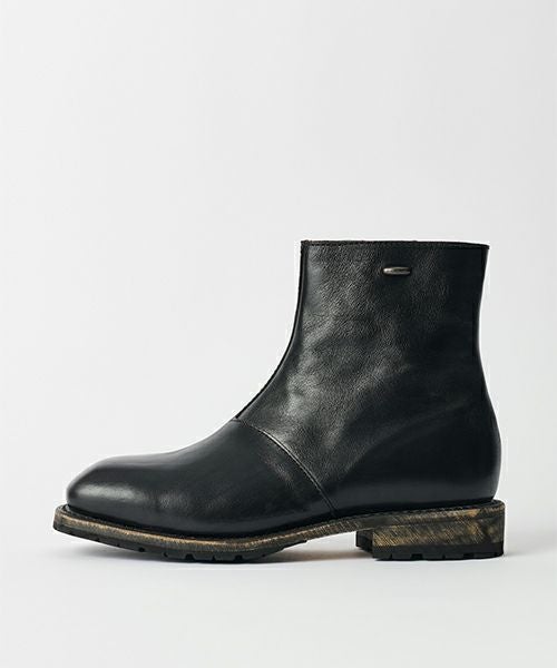 OUR LEGACY＞ENGINE BOOT -Deep Black Leather- | MAKES ONLINE STORE