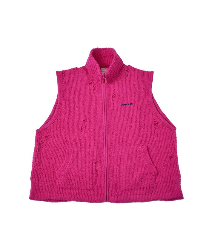 doublet＞FLEECE KNIT VEST | MAKES ONLINE STORE