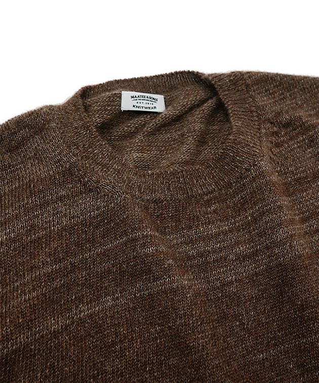 MAATEE&SONS＞RBALAPACA カシミヤミンク SS天竺 | MAKES ONLINE STORE