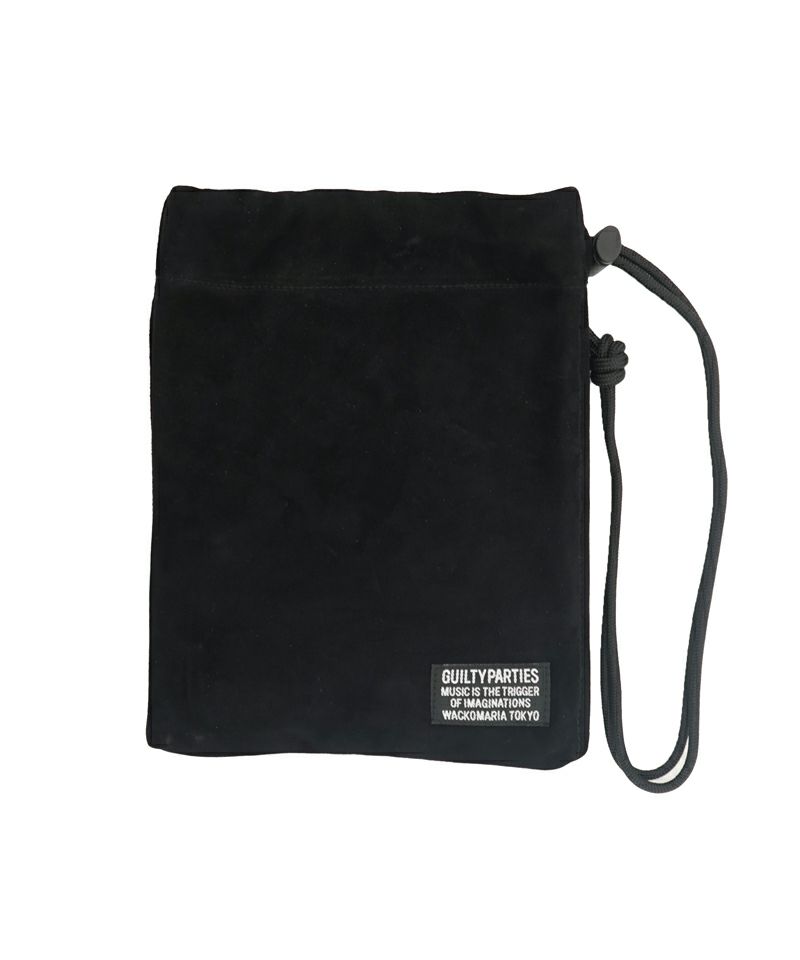 WACKO MARIA＞SUEDE LEATHER SHOULDER POUCH | MAKES ONLINE STORE
