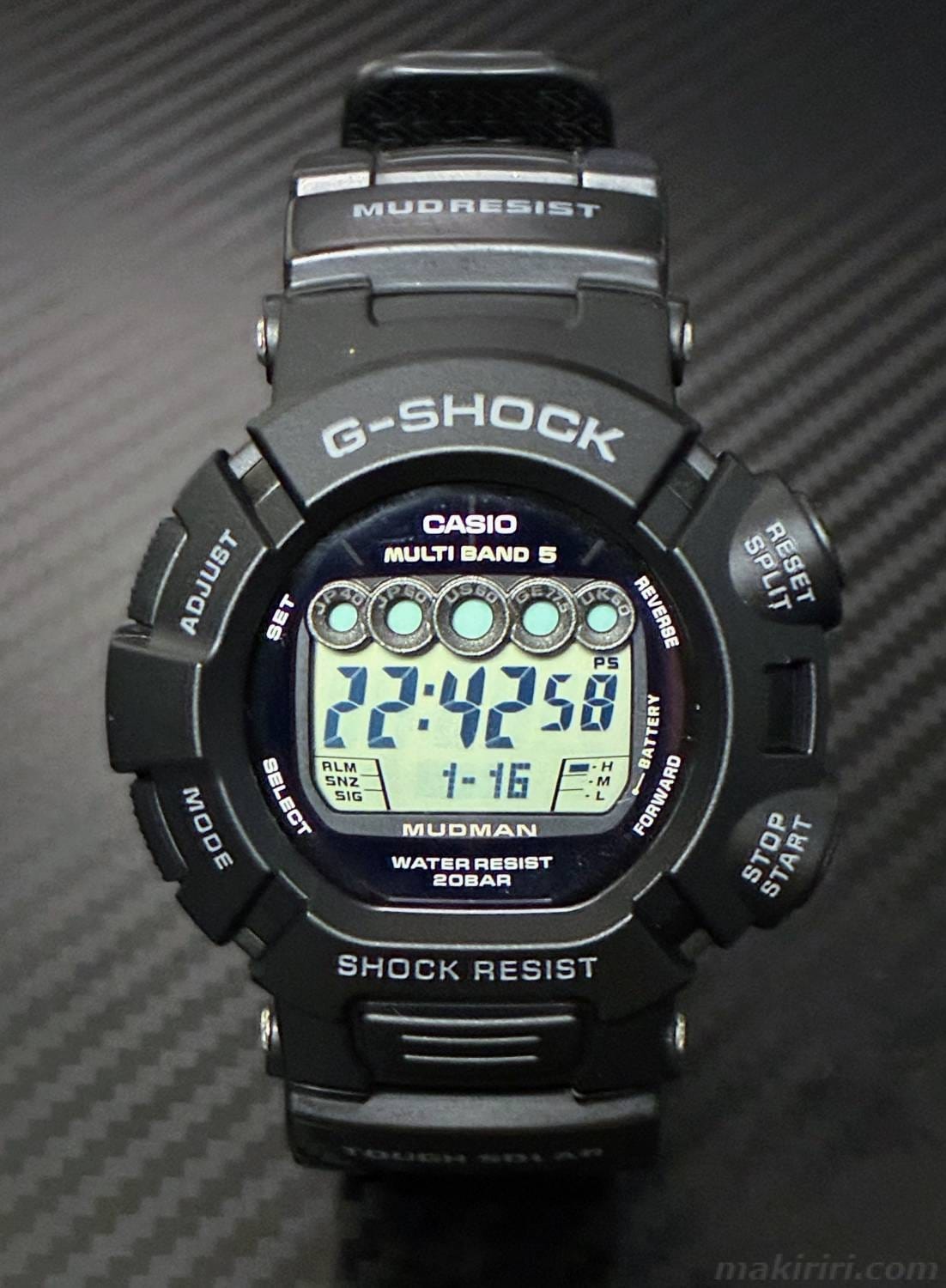 G-SHOCK】驚異の耐久性!18年間使い続けているMUDMAN(マッドマン