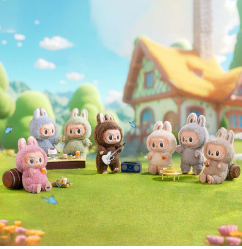 THE MONSTERS -LABUBU Exciting Macaron Vinyl Face Blind Box (In